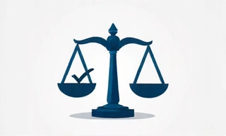 A balanced scale icon with a checkmark, symbolizing fairness and integrity in gaming.