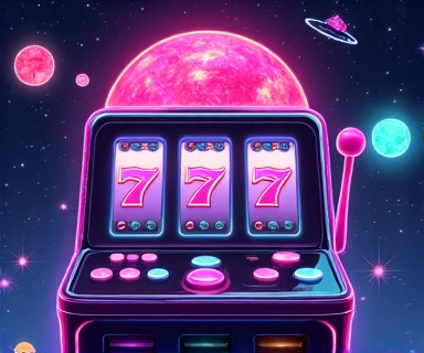 Cosmic Adventures Slot with nebulae and spaceships