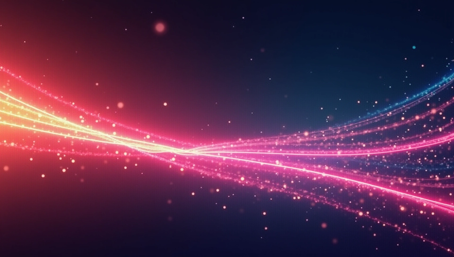 Animated neon casino background with glowing light effects