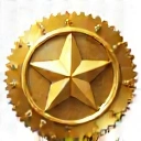 Icon representing a badge for achievements
