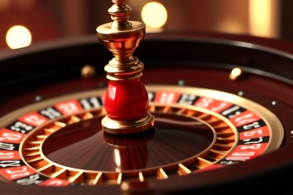 Preview of a roulette wheel spinning with a ball landing on a number