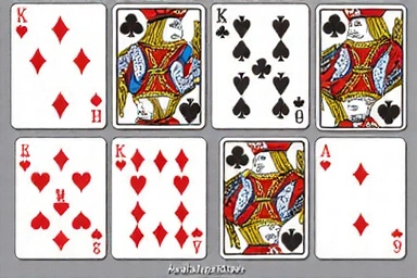 Full House poker hand