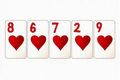 Straight Flush poker hand