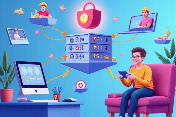 Illustration of a secure data flow for user experience enhancement